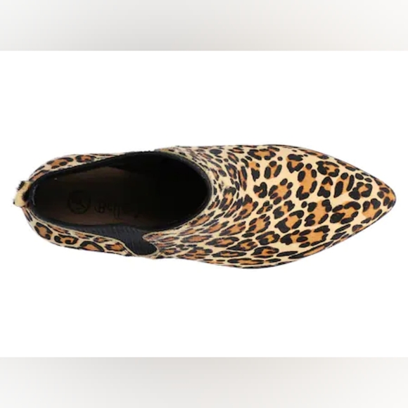 Bella Vita Lottie Leopard Print Chelsea Booties - Women's Size 12M - Picture 7 of 8
